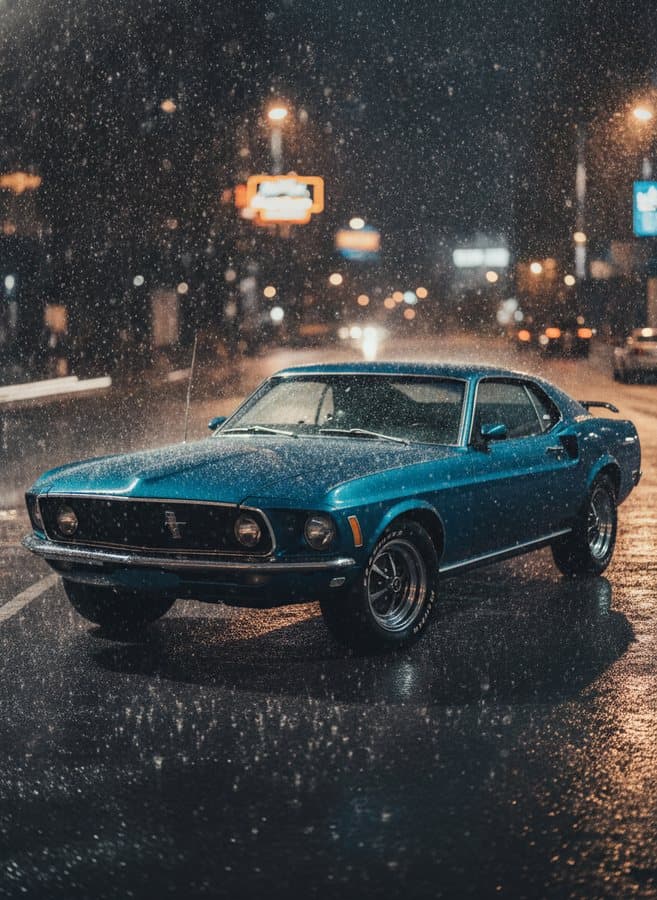 Rain Slow-Mo — Droplets suspended mid-air